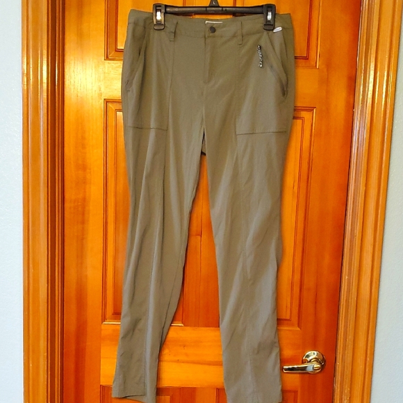 Avalanche On The Fly‎ Nylon Hiking Outdoor Olive Pants Size Large - Picture 3 of 9
